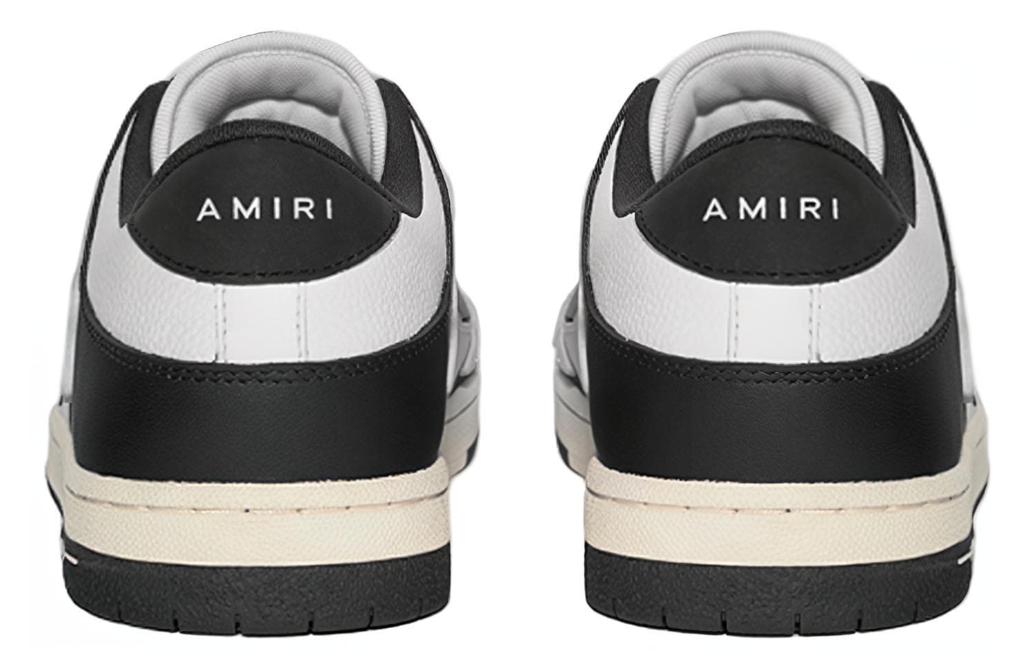 Кроссовки AMIRI Bone Low Top White Black - изображение 4