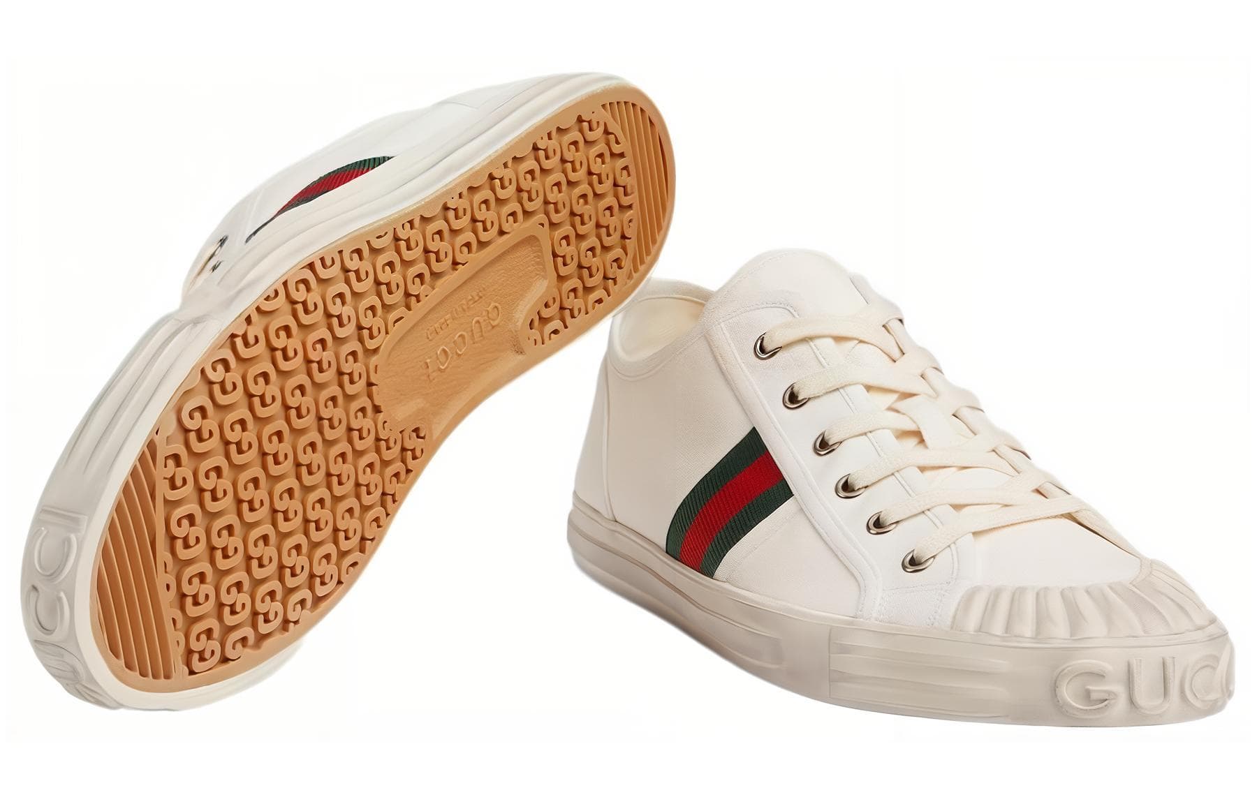 Кеды Gucci Low Top Sneakers White - изображение 6