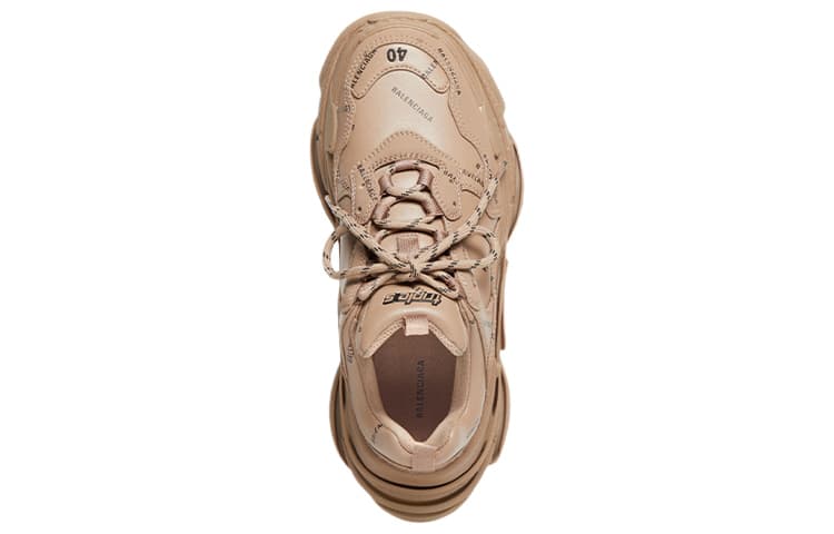 Кроссовки Balenciaga Triple S Beige - изображение 4