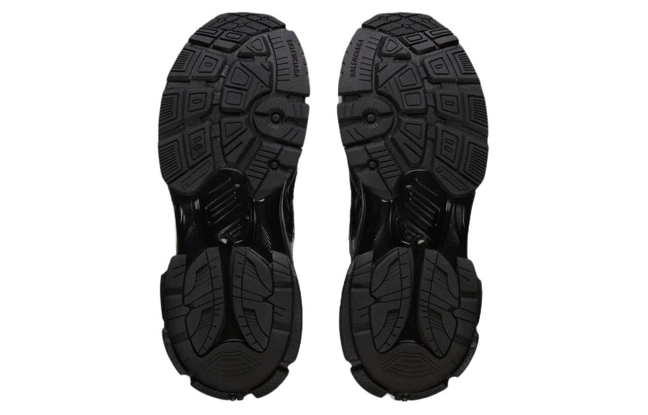 Кроссовки Balenciaga Runner Low Casual Shoes Женские Черные - изображение 7