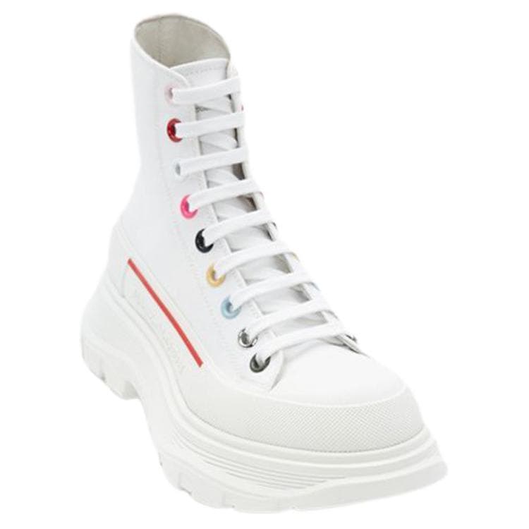 Ботинки Alexander McQueen Tread Slick White - изображение 3