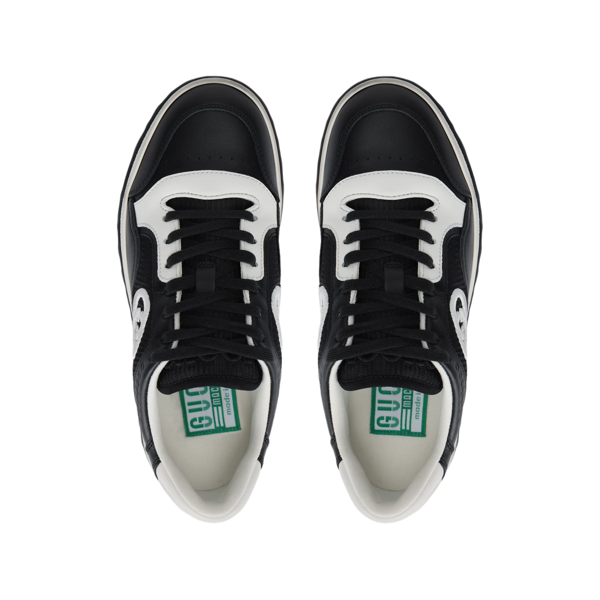 Кроссовки Gucci Low-Top Sneakers Black Distressed - изображение 3