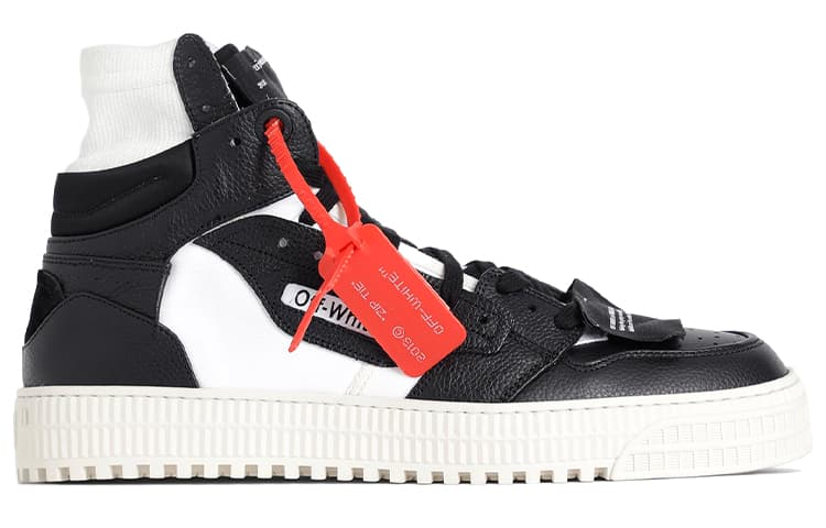 Кроссовки OFF-WHITE Off-Court High Black Yellow - изображение 2