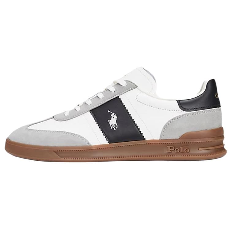 Кроссовки Polo Ralph Lauren Heritage Aera Low Скейтборд Обувь Мужская Серого цвета - изображение 1