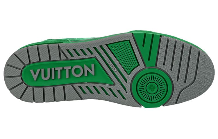 Кроссовки Louis Vuitton Trainer White Green - изображение 5