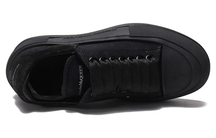 Кеды Alexander McQueen Deck Low Sneakers Black - изображение 5