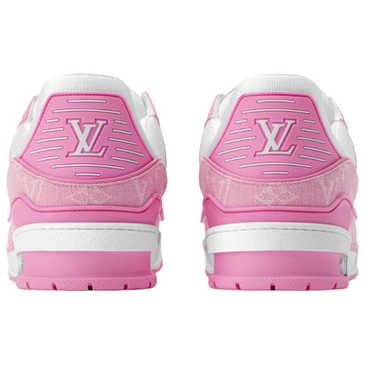 Кроссовки Louis Vuitton Trainer Pink - изображение 5