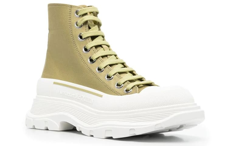 Ботинки Alexander McQueen Tread Slick Green - изображение 2