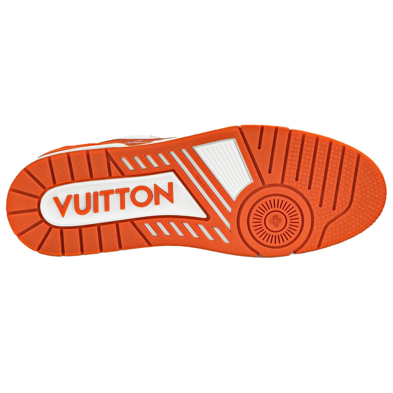Кроссовки LOUIS VUITTON Trainer White Orange - изображение 5