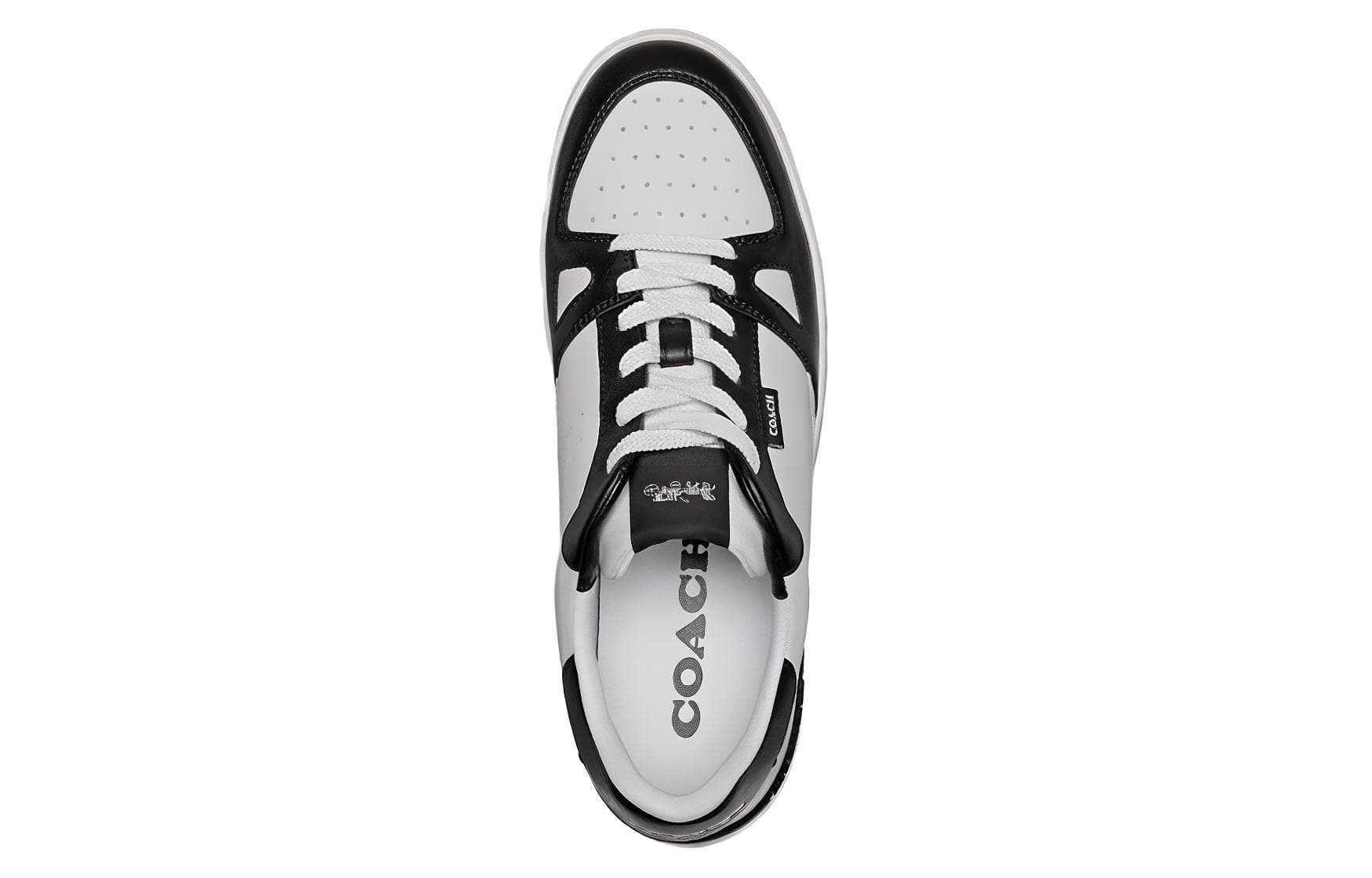 Кроссовки COACH Low Top Sneakers Black White - изображение 4