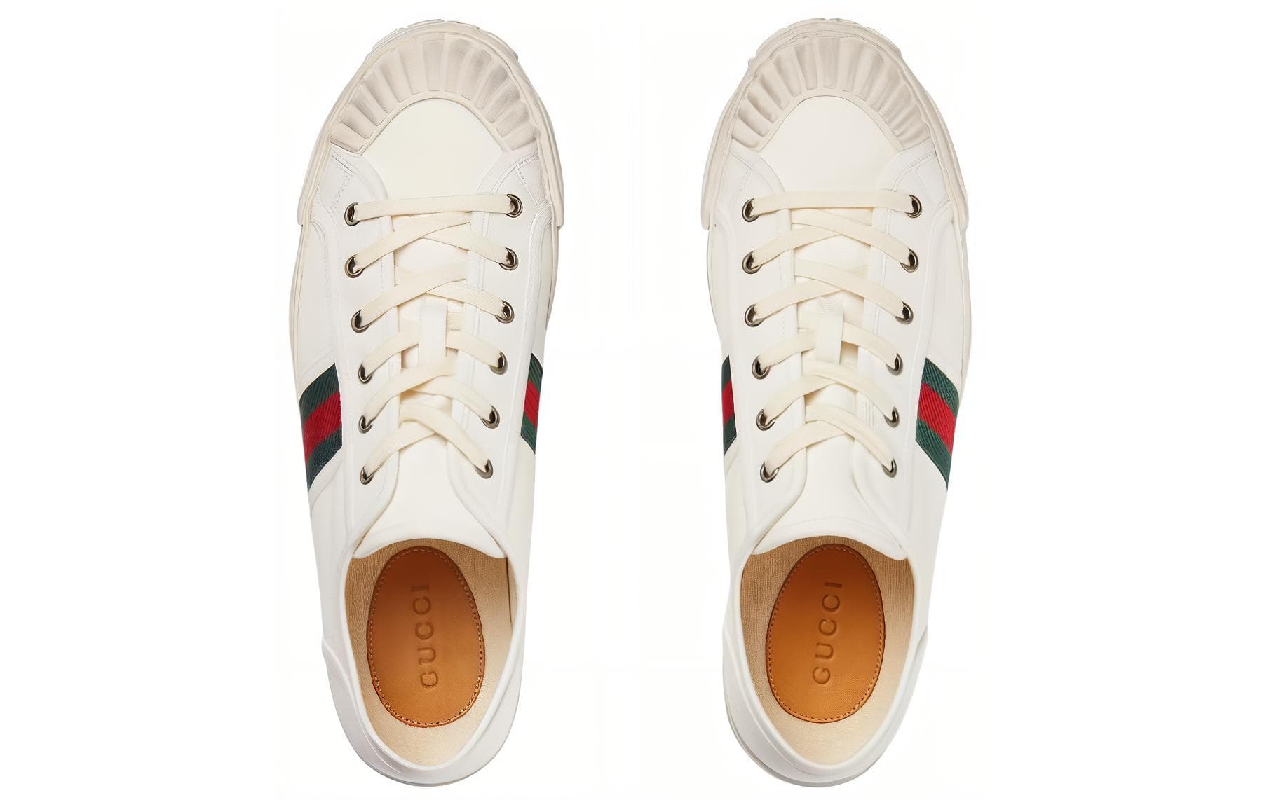 Кеды Gucci Low Top Sneakers White - изображение 5
