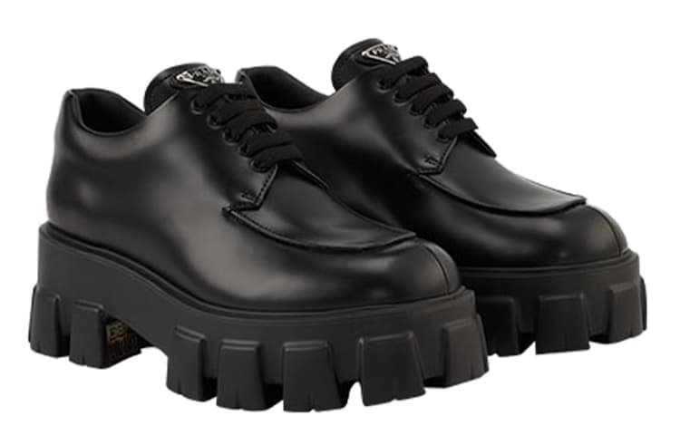 Тапочки PRADA Monolith Black - изображение 3