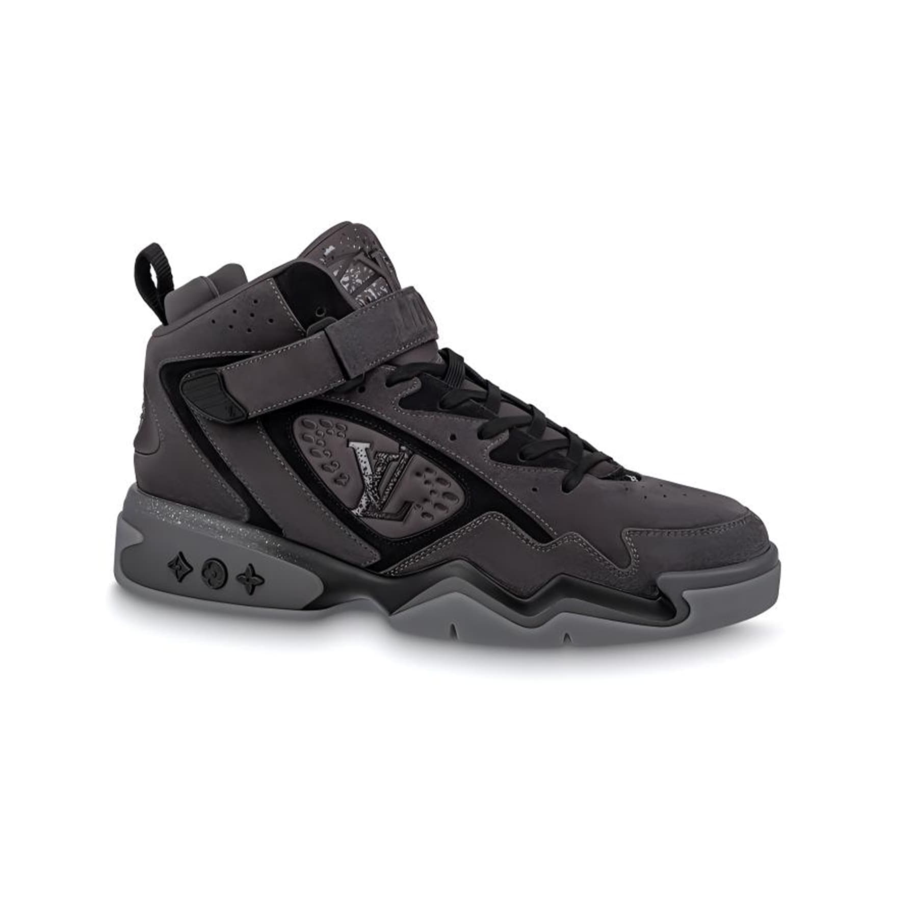 Кроссовки Louis Vuitton Trainer 2 Mid Grey - изображение 2