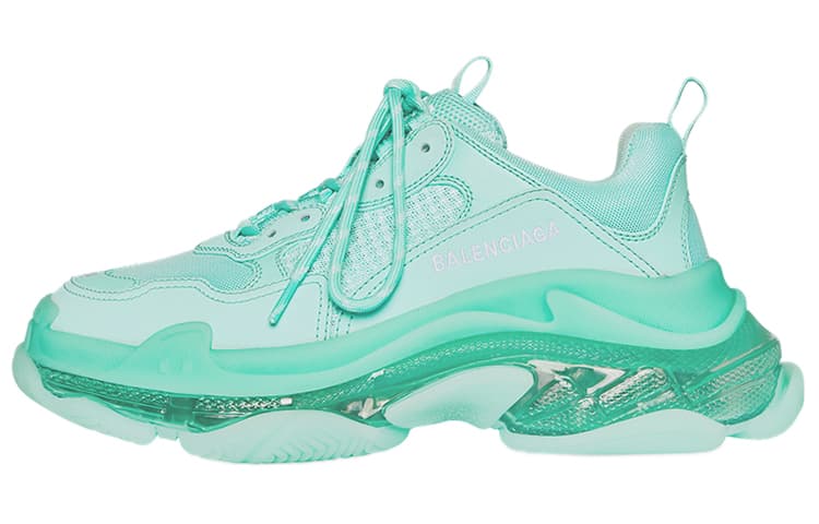 Кроссовки Balenciaga Triple S Green - изображение 1