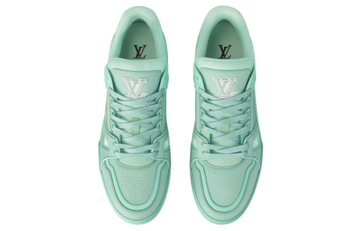 Кроссовки Louis Vuitton Trainer Green - изображение 4