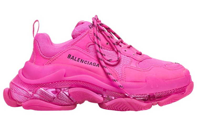 Кроссовки Balenciaga Triple S Clear Sole Pink - изображение 2