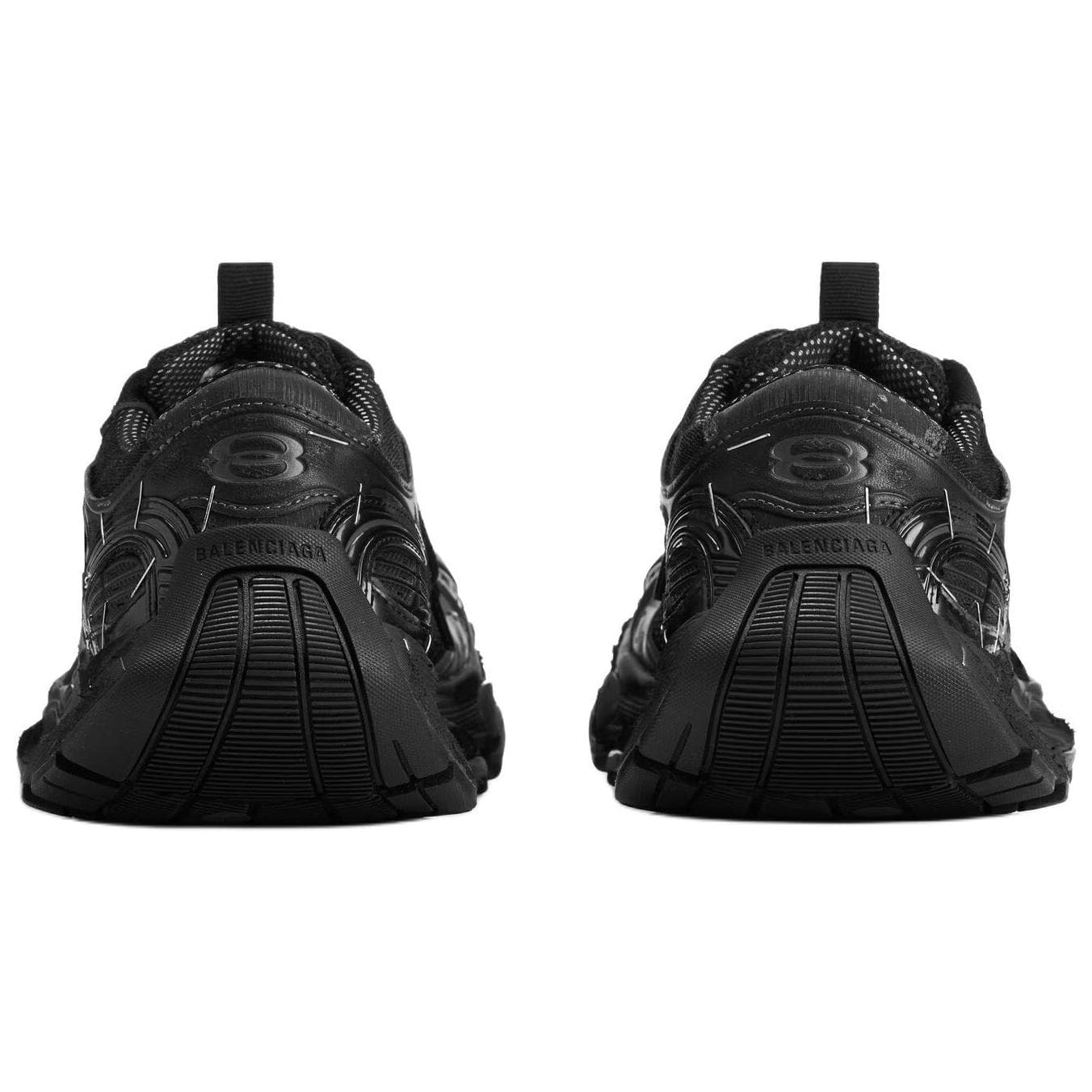 Кроссовки Balenciaga Степлер Обувь Staples Low Топ Толстоподошвенные кроссовки Мужской Черный - изображение 6