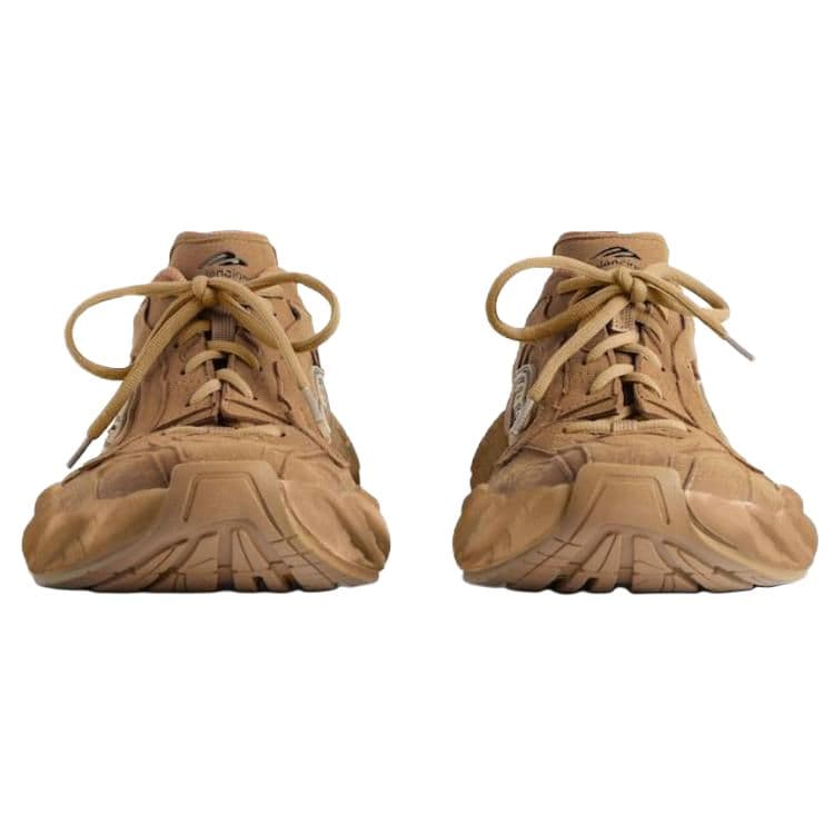 Кроссовки Balenciaga Monday Low Топ Толстая подошва Кроссовки Мужские Коричневые - изображение 4