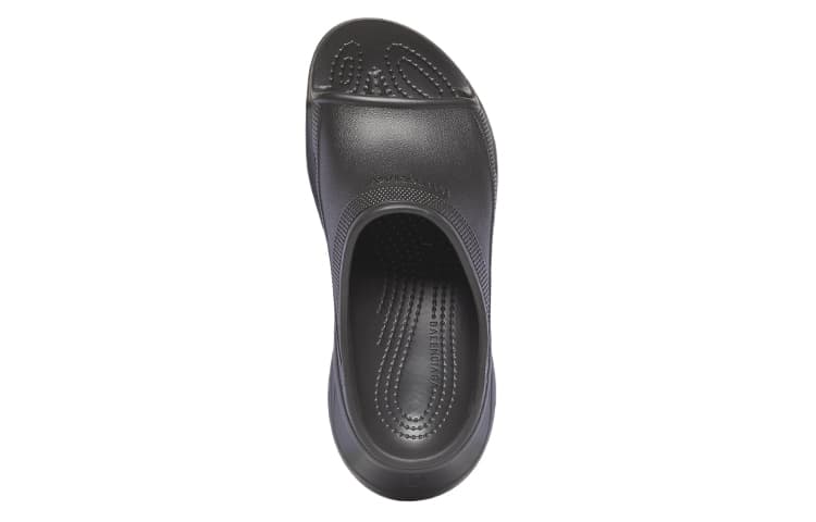 Сандалии Balenciaga Pool Crocs Black - изображение 4