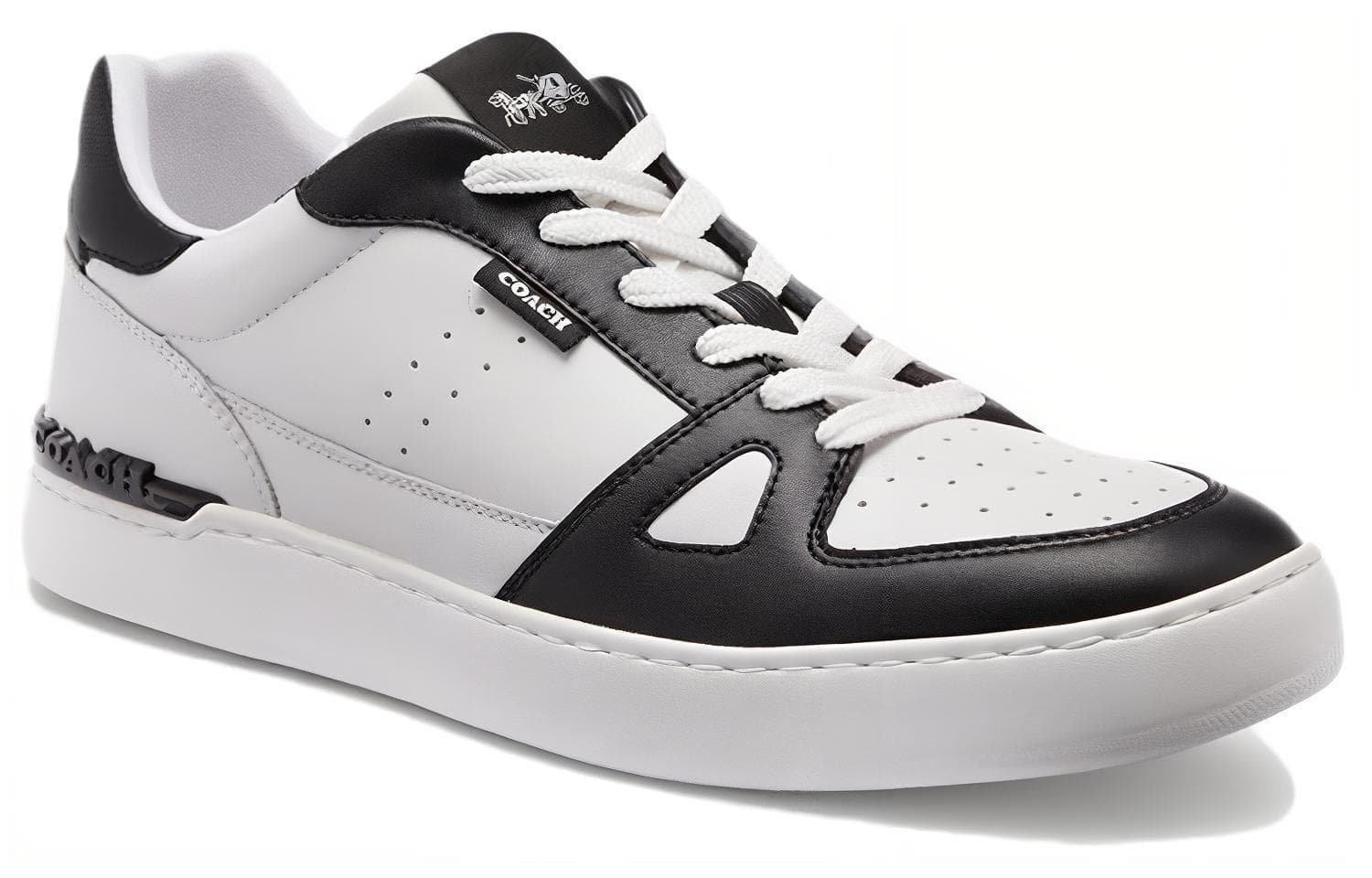 Кроссовки COACH Low Top Sneakers Black White - изображение 3