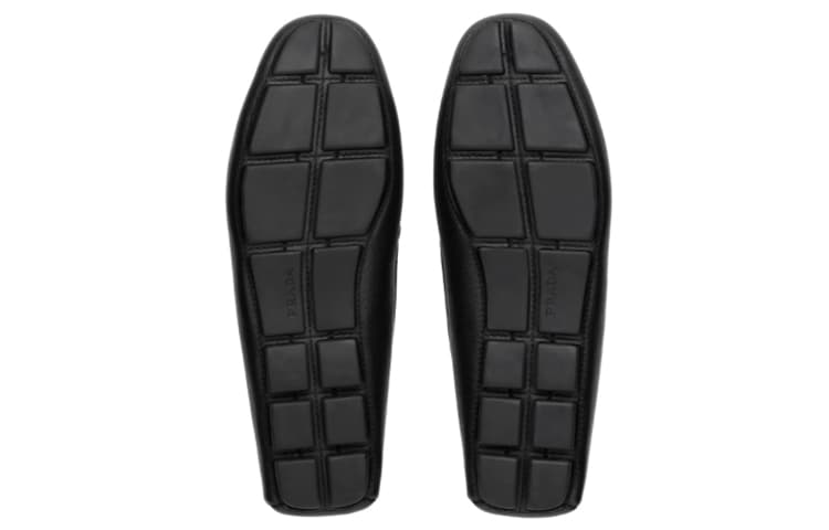 Лоферы Prada Saffiano Loafers Black - изображение 5