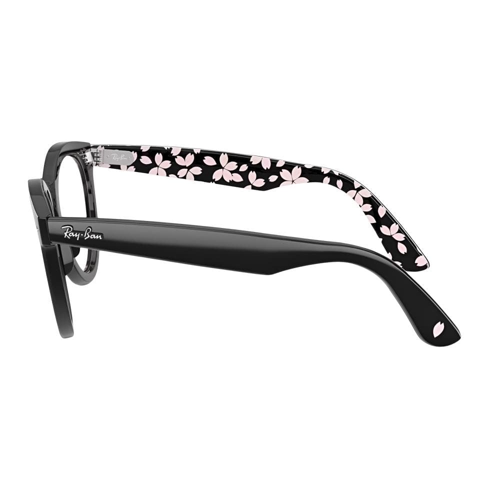 Оправа RayBan Овалные Очки с Диоптриями Унисекс Черные - изображение 4