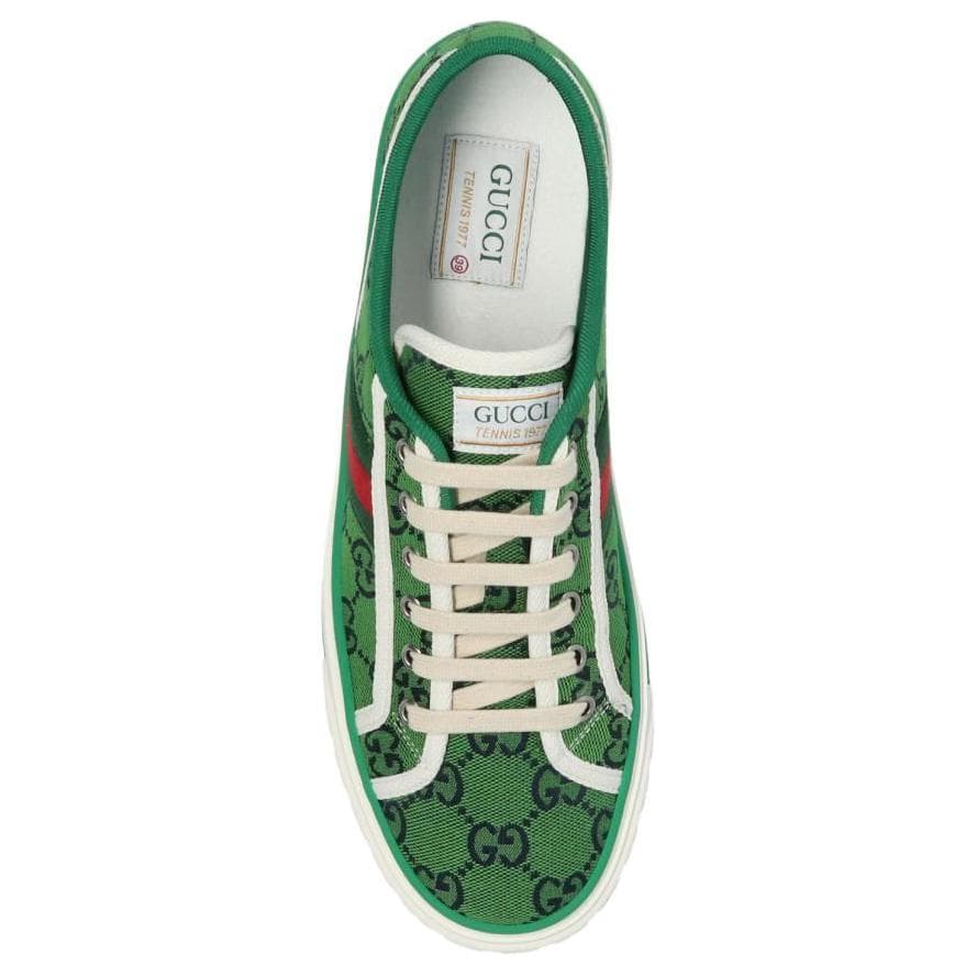 Кроссовки Gucci Tennis 1977 Green - изображение 5