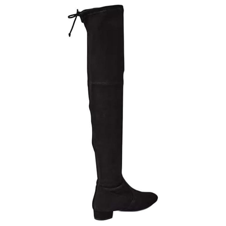 Ботинки Stuart Weitzman Sw Genna Колено Высокие сапоги Женские Черные - изображение 4
