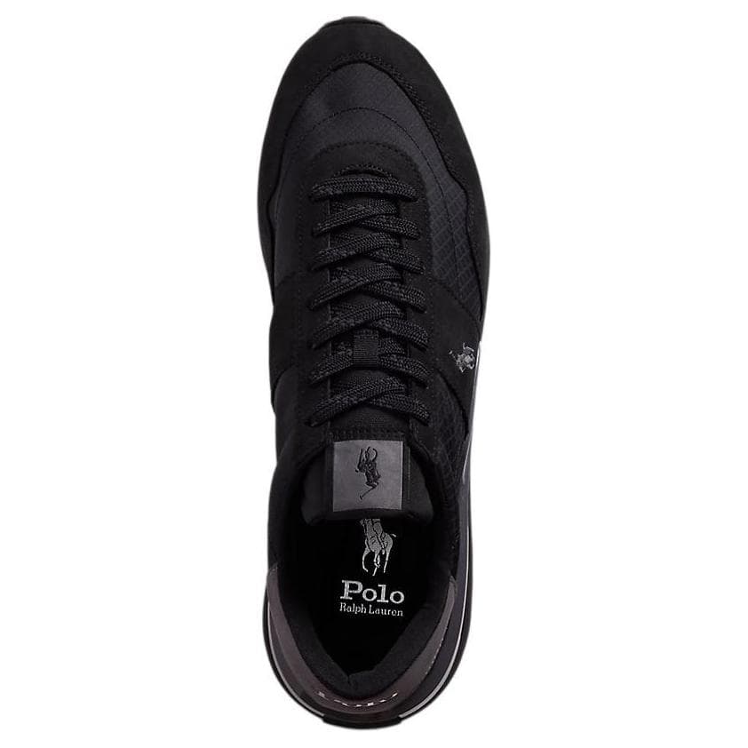Кроссовки Polo Ralph Lauren Train 89 Low Топ Повседневная обувь Мужская Черная Серый - изображение 4