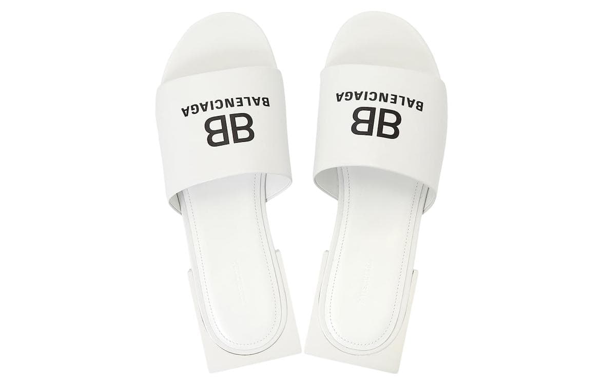 Сандалии Balenciaga Box White - изображение 4