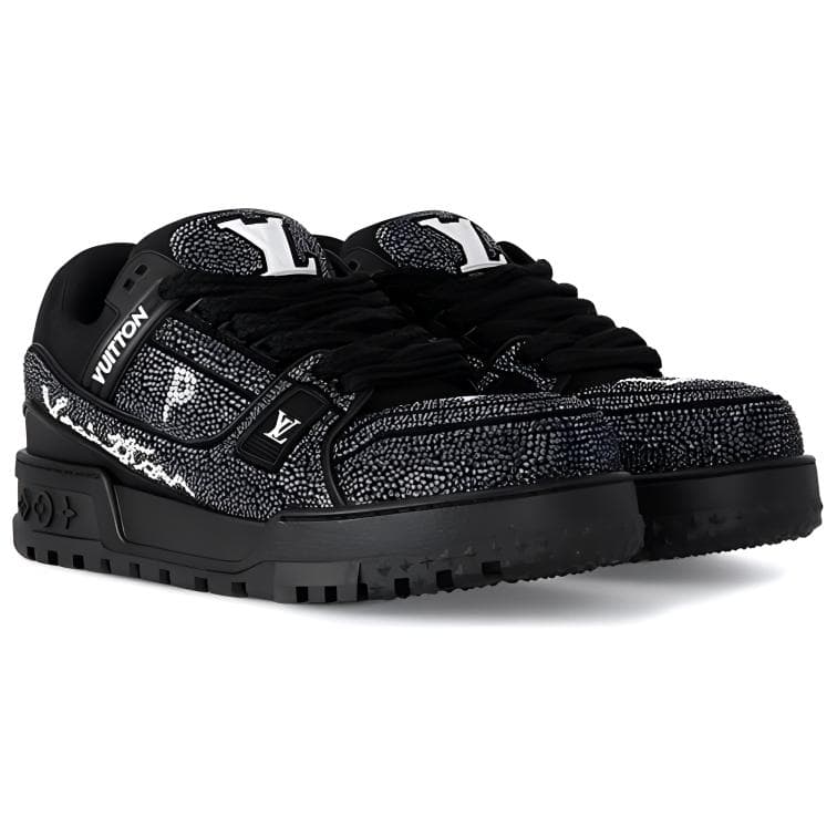 Кроссовки Louis Vuitton Trainer Black - изображение 3