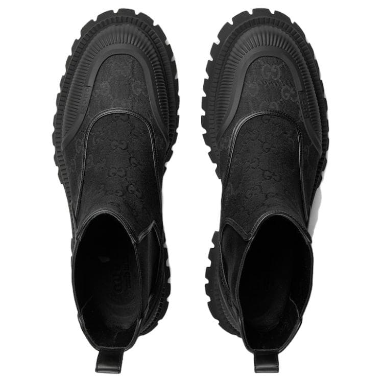 Ботинки челси Gucci Chelsea Boots Black - изображение 3