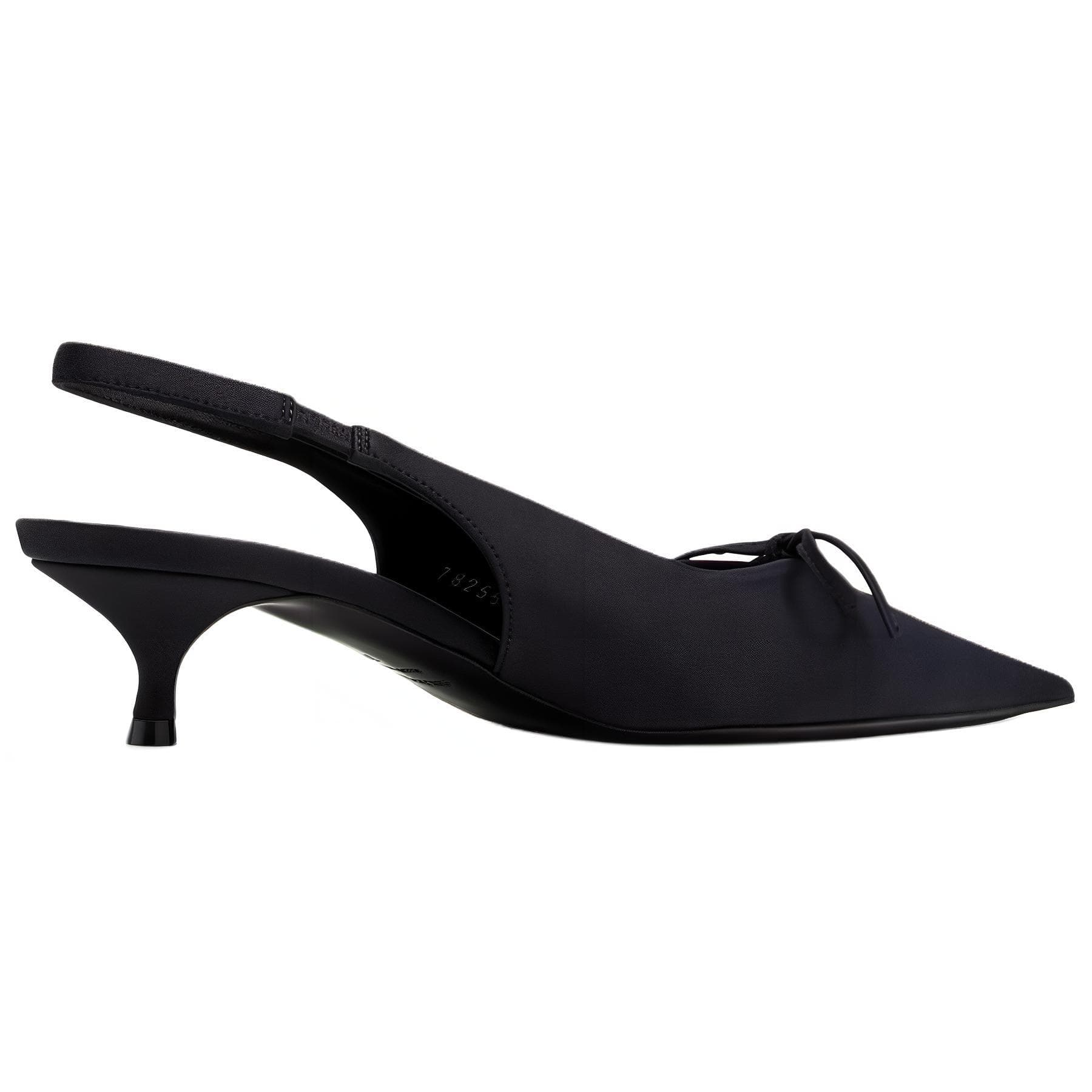 Туфли Balenciaga Knife Bow Pump 4cm Black - изображение 3