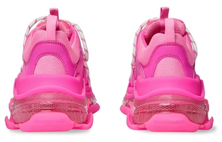 Кроссовки Balenciaga Triple S Fluorescent Pink - изображение 6
