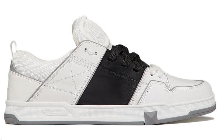 Кроссовки Valentino Open Skate White Black - изображение 2