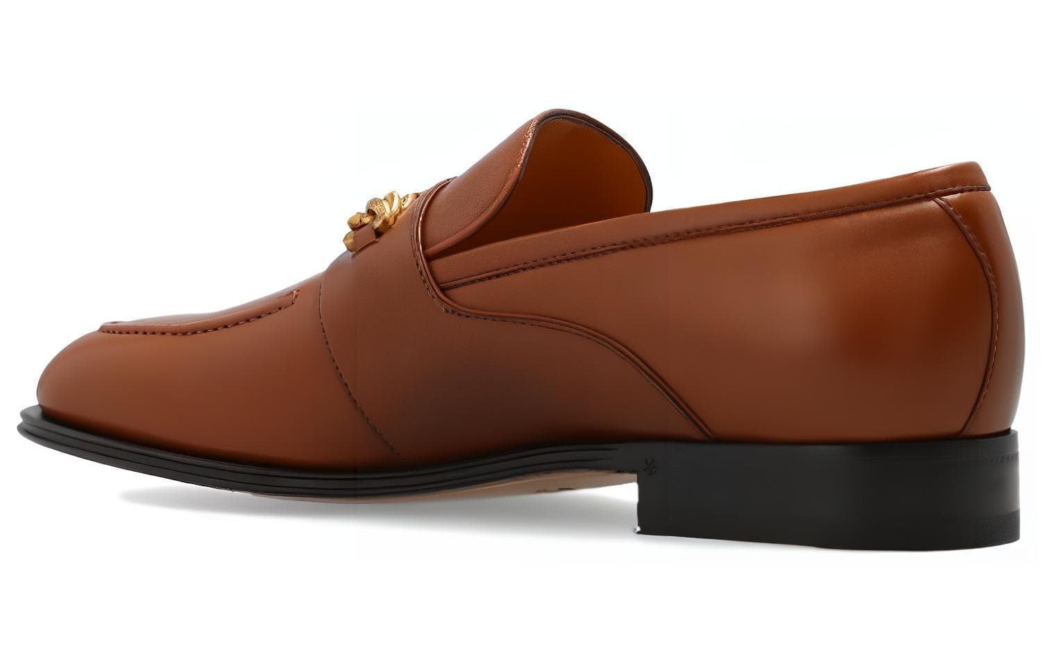 Ботинки Gucci Brown Leather Slip-On - изображение 5