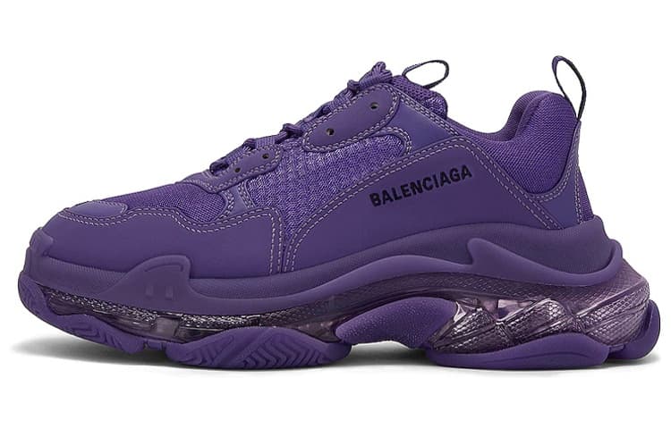 Кроссовки Balenciaga Triple S Purple - изображение 1