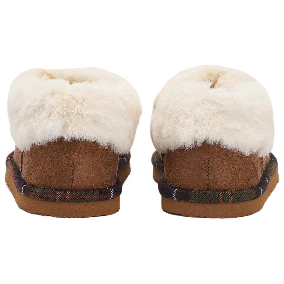 Ботинки зимние BARBOUR Eloise Зимние ботинки Круглый носок Слипоны Длины до щиколотки Женский Коричневый - изображение 5