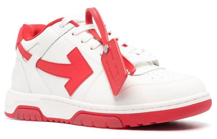 Кроссовки OFF-WHITE Arrow White Red - изображение 3