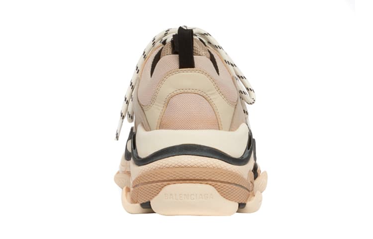 Кроссовки Balenciaga Triple S Beige Black - изображение 4
