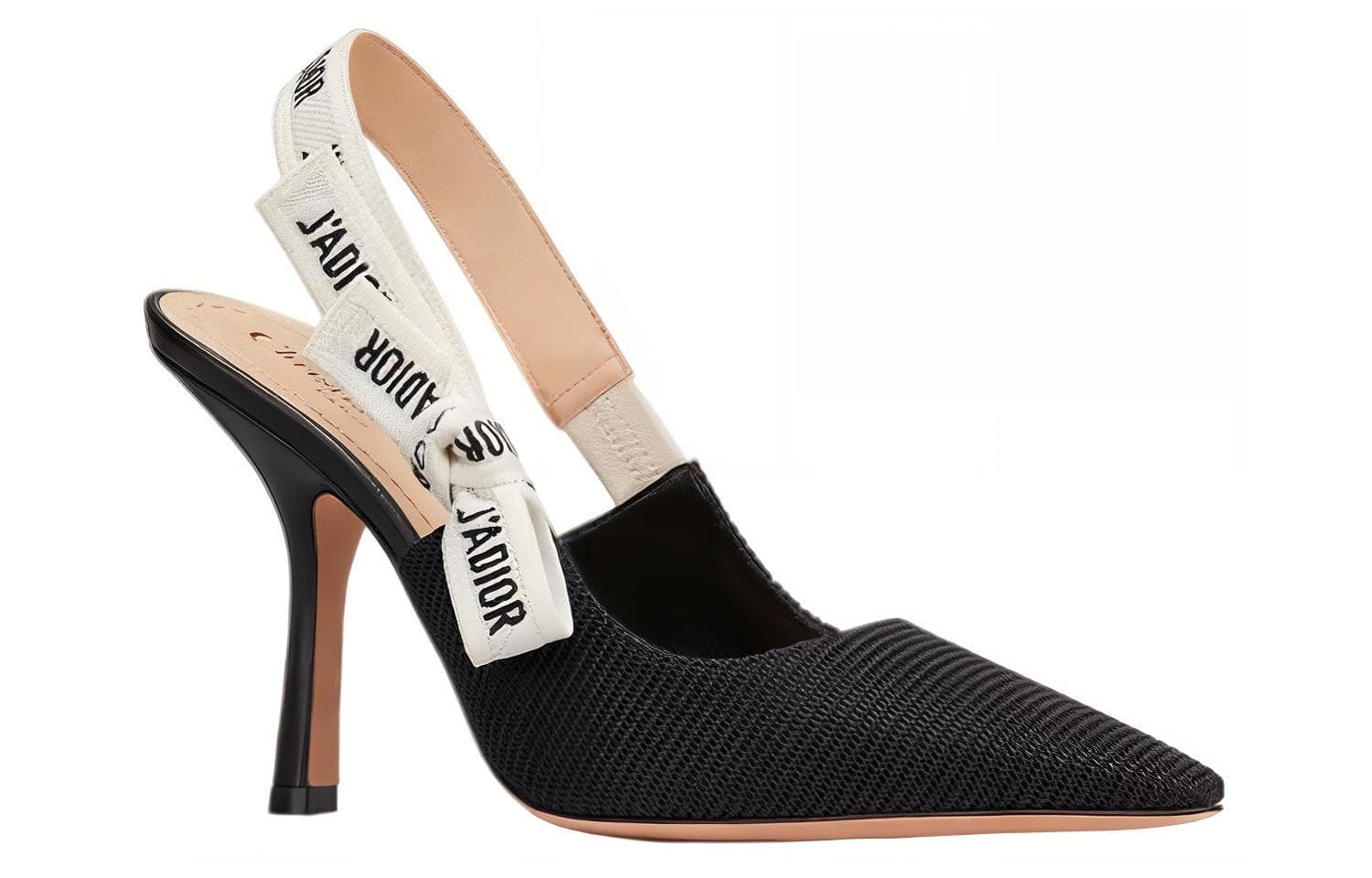 Туфли DIOR J'Adior Pointed Lace Heel Black - изображение 2