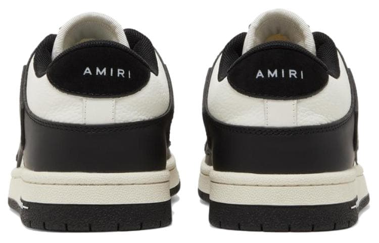 Кроссовки AMIRI Skel-Top Low Black White 2021 - изображение 4