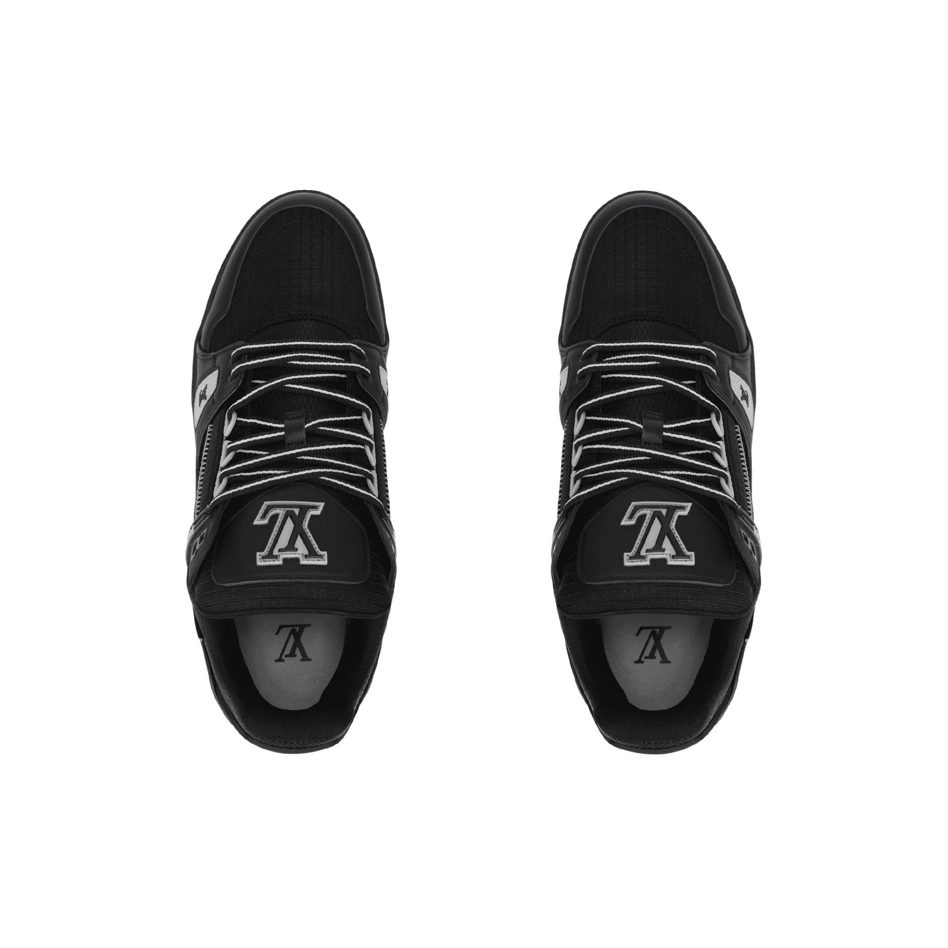 Кроссовки LOUIS VUITTON Trainer Black - изображение 3