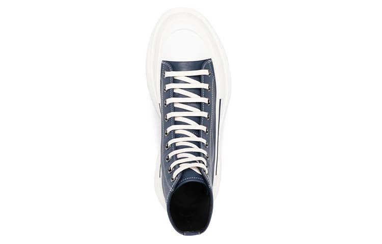 Ботинки Alexander McQueen Tread Slick Blue - изображение 5