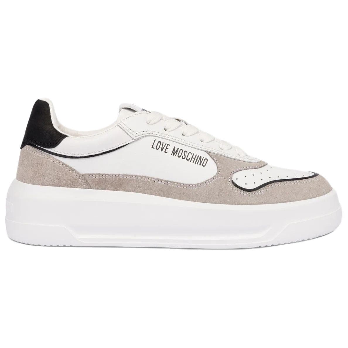 Кроссовки LOVE MOSCHINO Low Топ Скейтборд Обувь 5cm Women's White Серый - изображение 2