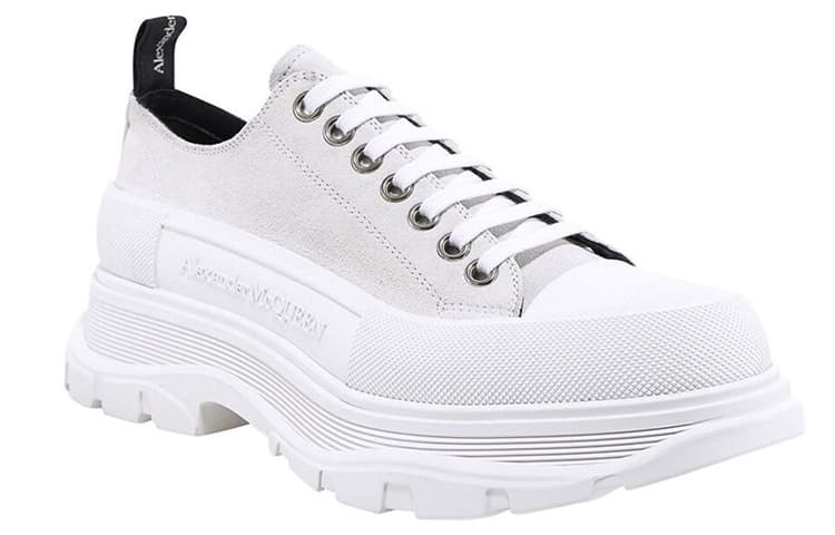 Ботинки Alexander McQueen Tread Slick White Grey - изображение 3