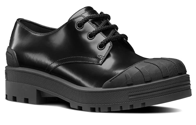 Тапочки Dior Iron Derby Thick Sole Black - изображение 3