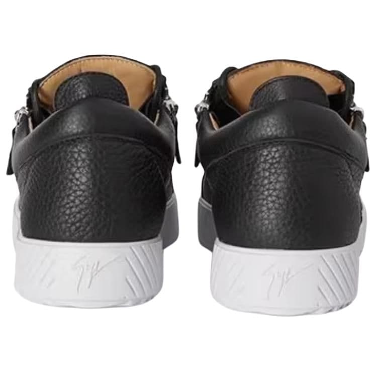 Кроссовки Giuseppe Zanotti GZ Low Top Double Zipper Sneakers Black - изображение 5