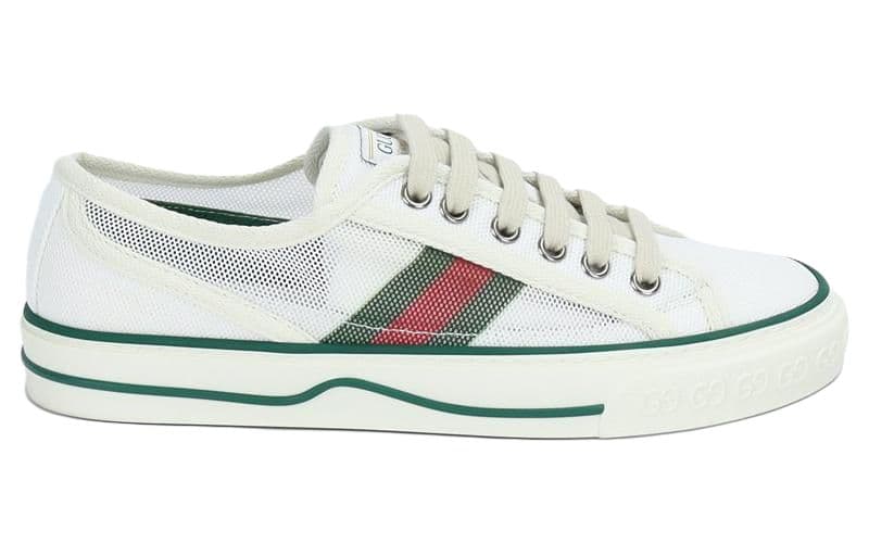 Кроссовки Gucci Tennis 1977 White Green - изображение 2