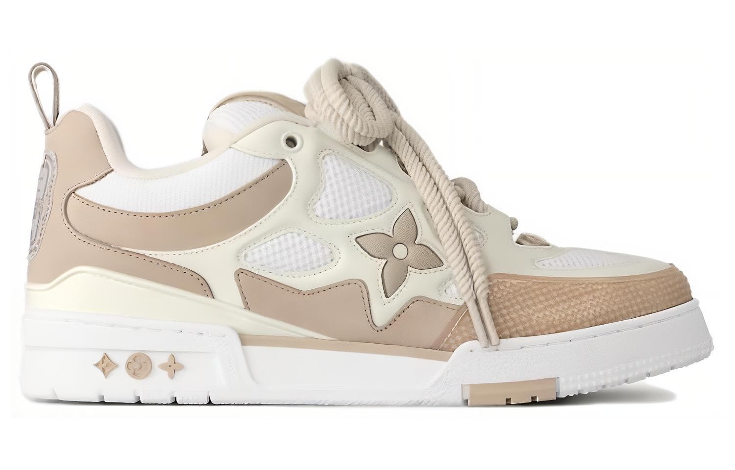 Кроссовки Louis Vuitton Stake White Brown - изображение 2